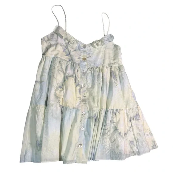 Zara large strappy tiedye mini dress. Like new. - Picture 6 of 8